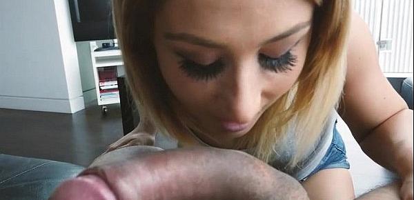  Hot ass blondie Chloe Lane deeply fucked by big fat cock